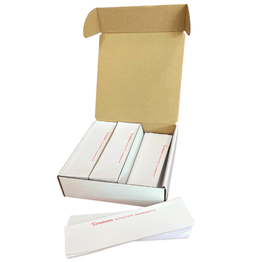 1000 FP Mailing Postbase One Franking Labels - Extra Long Single Cut Sheet